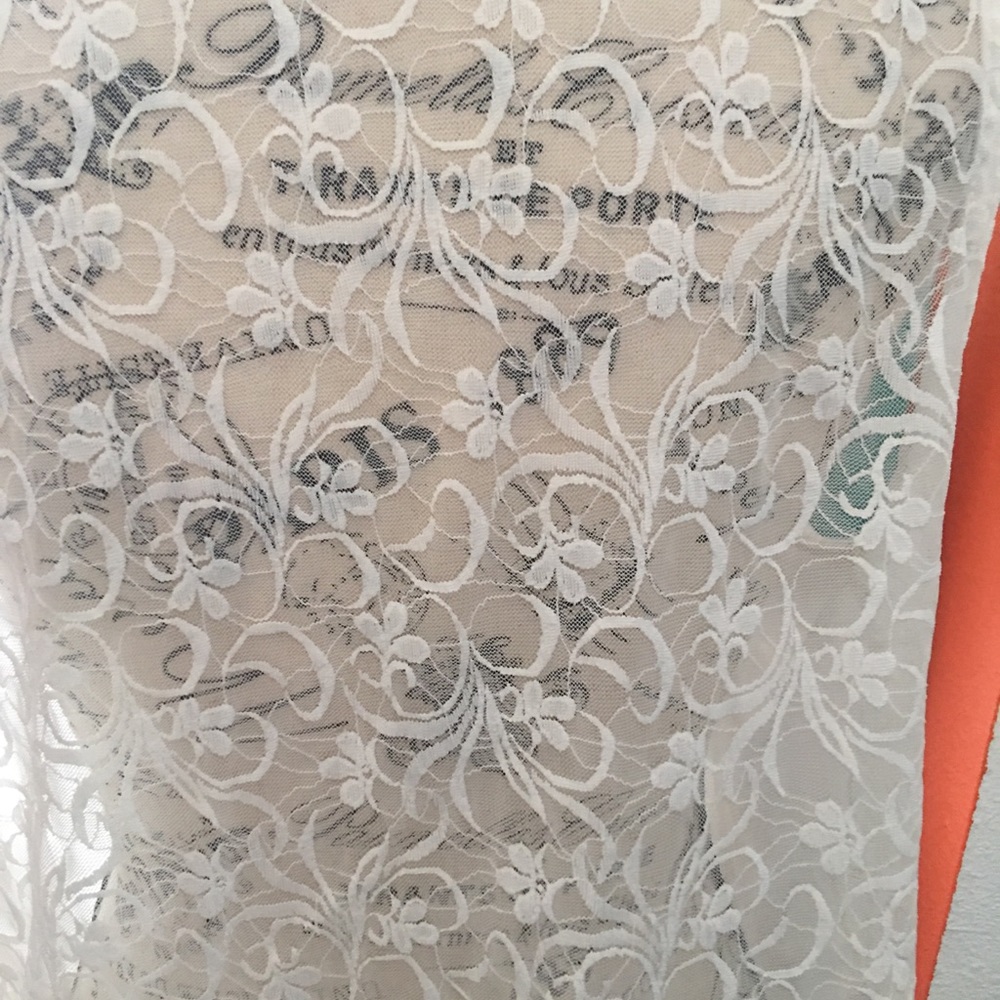 Ivory color vest